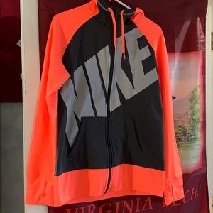 BRAND NEW Coral and grey Nike Jacket